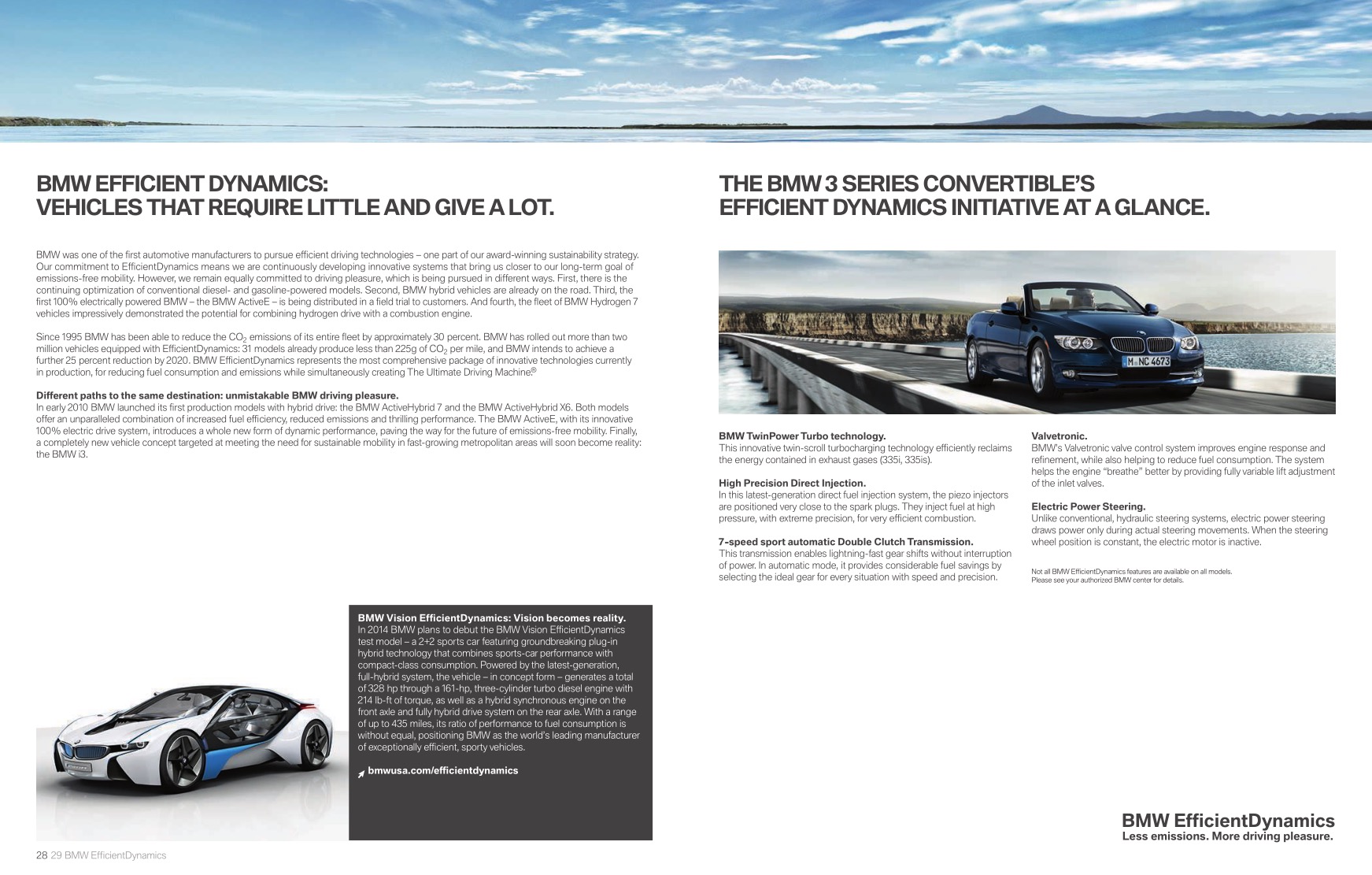 2012 BMW 3-Series Convertible Brochure Page 31